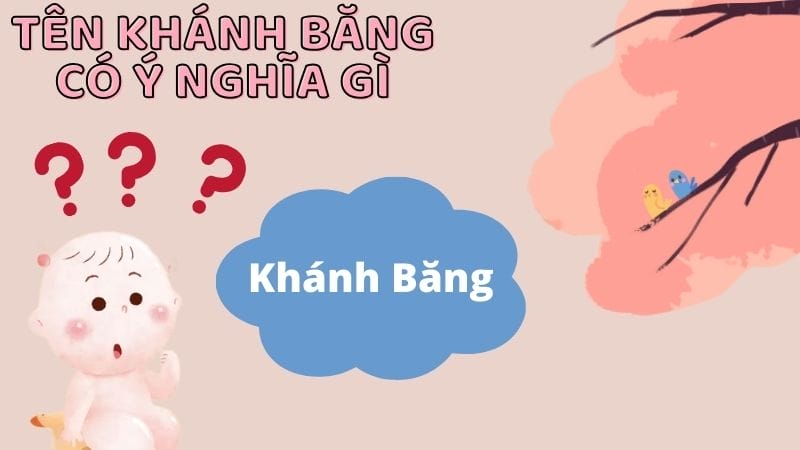 Tên Khánh Băng có ý nghĩa gì